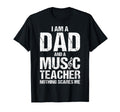 Im Dad And Music Teacher Fathers Day T-Shirt - Custom Art Print for Adults - T-Shirt, Sweatshirt, Hoodie