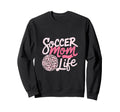 Soccer Mom Life Leopard Mama Sweatshirt - Aesthetic Graphic Unisex - T-Shirt, Sweatshirt, Hoodie