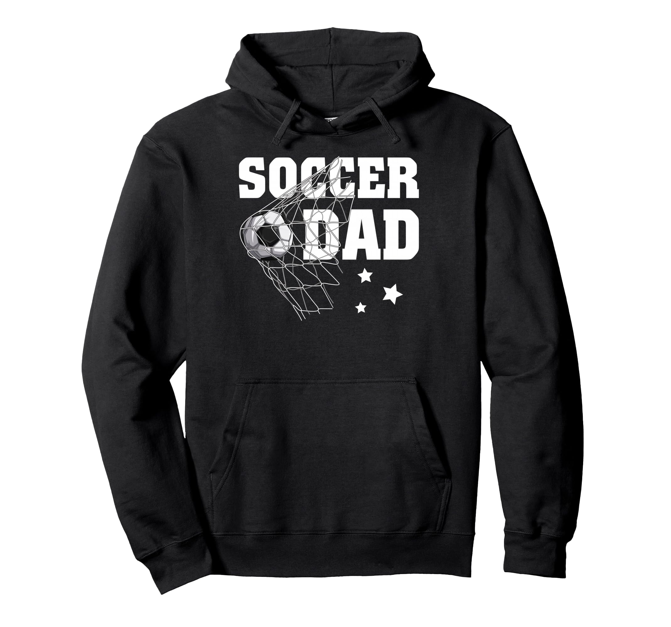 Funny Soccer Dad Daddy Soccer Hoodie - Casual Everyday Wear Men Women - T-Shirt, Sweatshirt, Hoodie