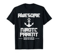 Awesome Njrotc Parent Mom Dad Naval Jrotc T-Shirt - Trendy Graphic Unisex - T-Shirt, Sweatshirt, Hoodie