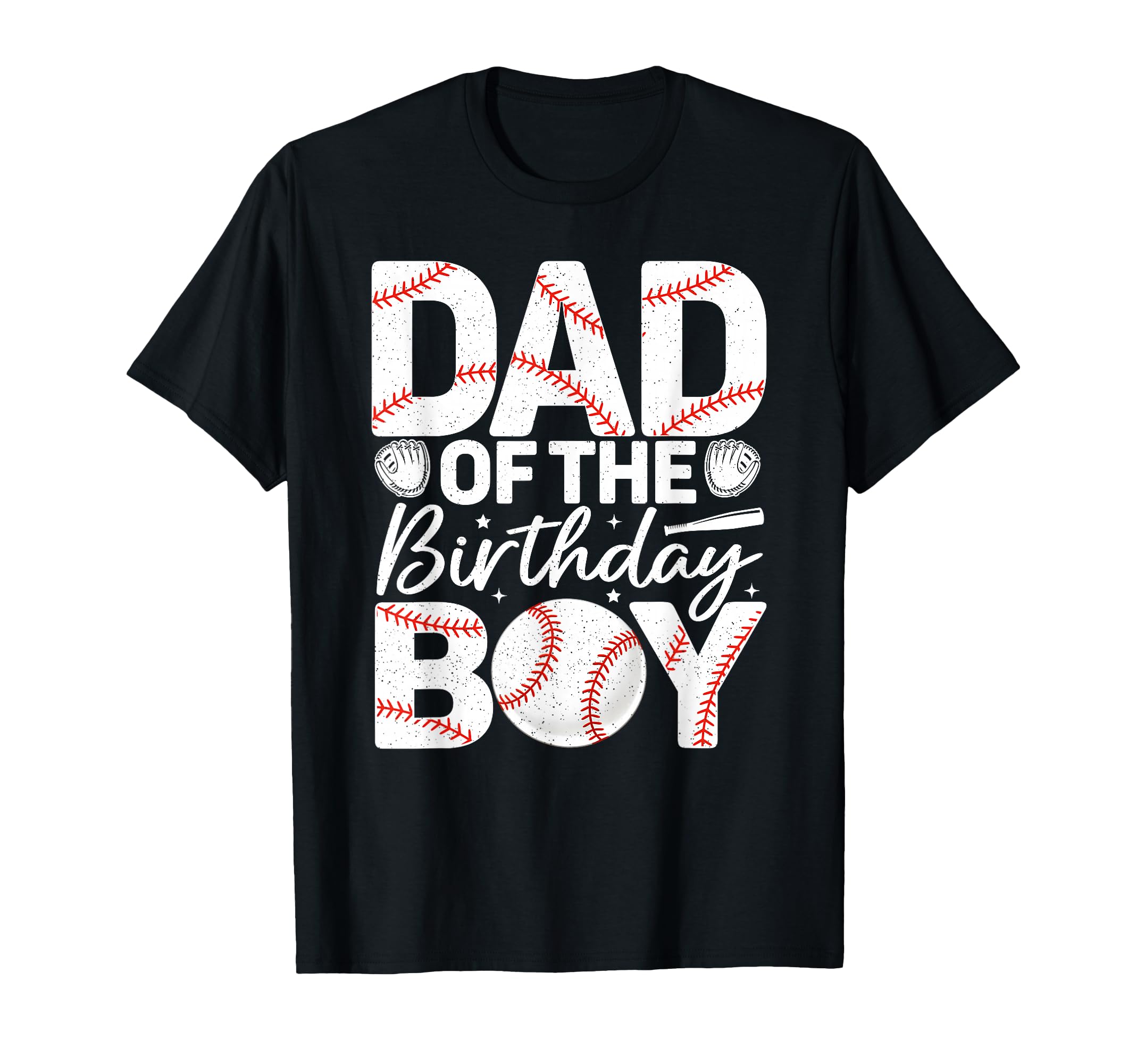 Dad Birthday Matching Baseball T-Shirt - Fun Novelty Design Unisex - T-Shirt, Sweatshirt, Hoodie