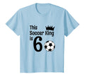 6 Year Old Soccer Birthday Party 6Th T-Shirt - Custom Art Print Men Women - T-Shirt, Sweatshirt, Hoodie