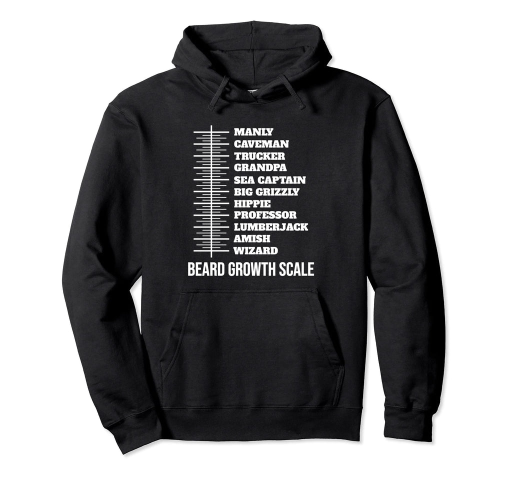 Funny Beard Lover Bearded Dad Husband Hoodie - Aesthetic Graphic Unisex - T-Shirt, Sweatshirt, Hoodie
