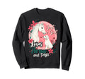 Just Who Loves Horses Dogs Mom Dog Sweatshirt - Graphic Print Men Women - T-Shirt, Sweatshirt, Hoodie
