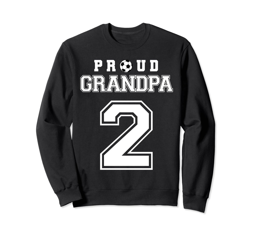 Number 2 Custom Proud Soccer Futbol Sweatshirt - Aesthetic Graphic Unisex - T-Shirt, Sweatshirt, Hoodie