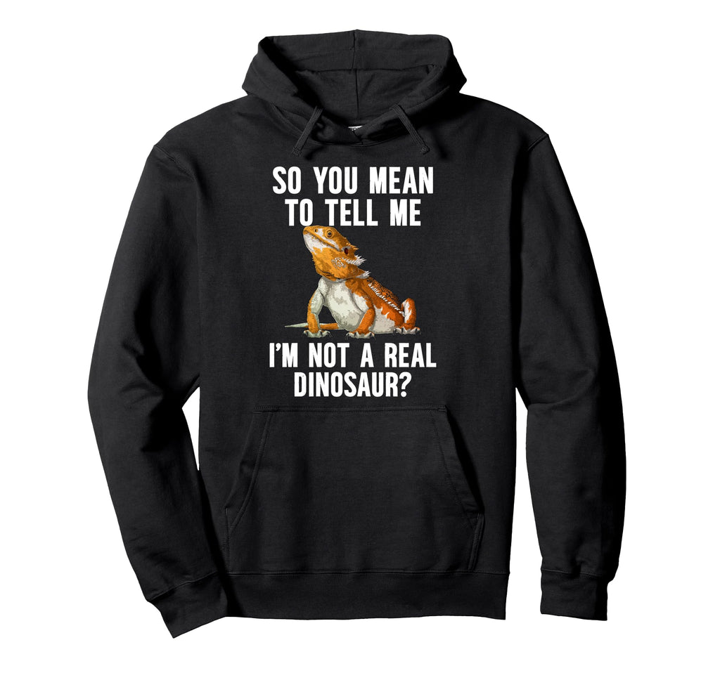 Funny Bearded Dragon Owner Bearded Hoodie - Aesthetic Graphic for Adults - T-Shirt, Sweatshirt, Hoodie