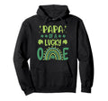 Papa Lucky One First Birthday St Hoodie - Custom Art Print Men Women - T-Shirt, Sweatshirt, Hoodie