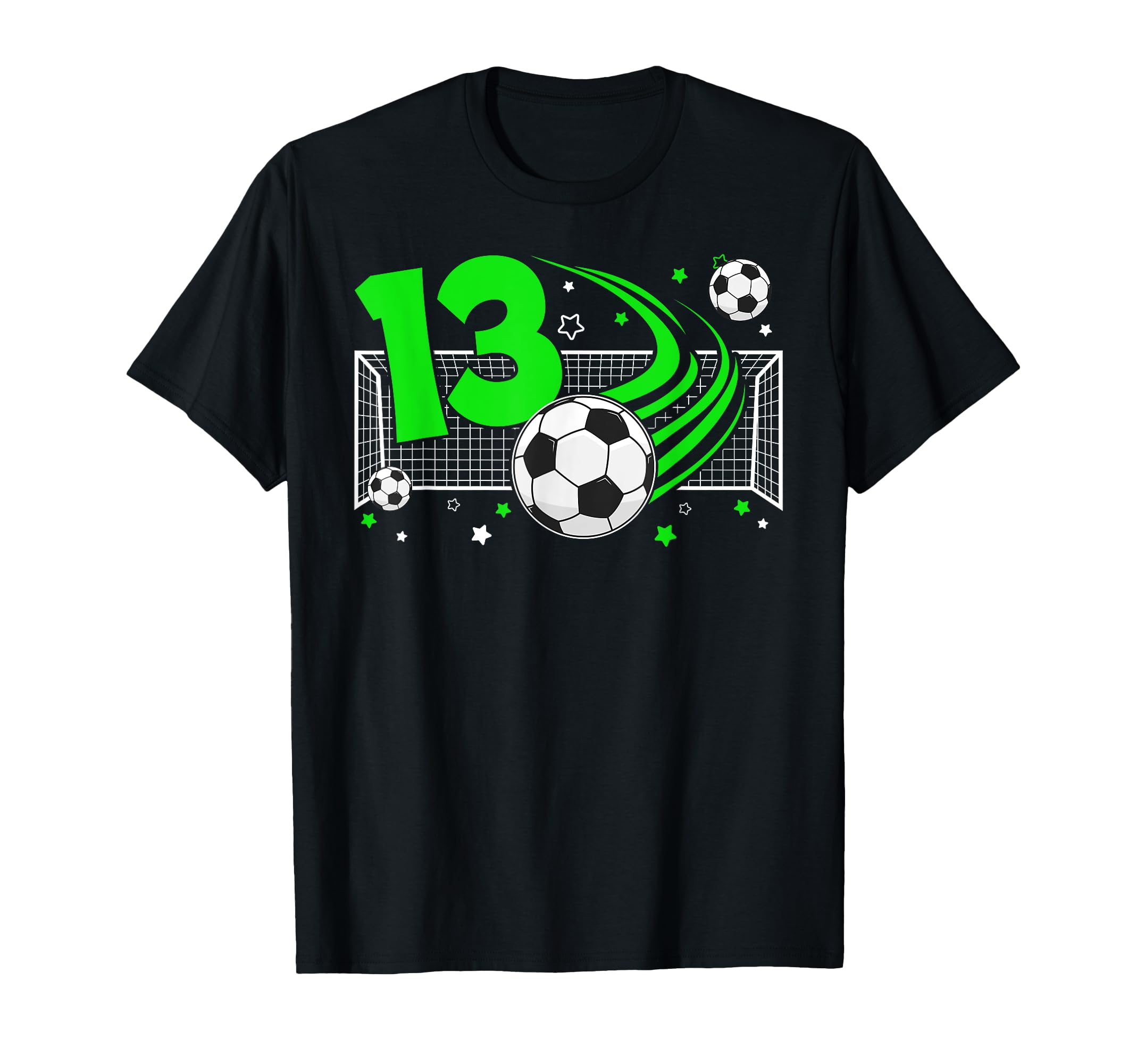 13Th Birthday Soccer 13 Year Old T-Shirt - Streetwear Style Men Women - T-Shirt, Sweatshirt, Hoodie