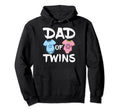 Dad Twins Daughters Sons Fathers Day Hoodie - Unique Graphic for Adults - T-Shirt, Sweatshirt, Hoodie