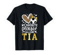 My Favorite Soccer Player Calls Me Tia T-Shirt - Unique Graphic Unisex - T-Shirt, Sweatshirt, Hoodie
