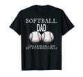 Softball Dad Like Baseball But Bigger T-Shirt - Streetwear Style Men Women - T-Shirt, Sweatshirt, Hoodie