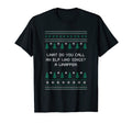 Elf Who Sings Is Wrapper Dad Jokes T-Shirt - Unique Graphic for Adults - T-Shirt, Sweatshirt, Hoodie