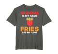 Grandma Is My Name Fries Are My Game T-Shirt - Aesthetic Graphic Unisex - T-Shirt, Sweatshirt, Hoodie