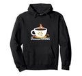 Funny Because Twins Twin Mama Moms Hoodie - Streetwear Style for Adults - T-Shirt, Sweatshirt, Hoodie