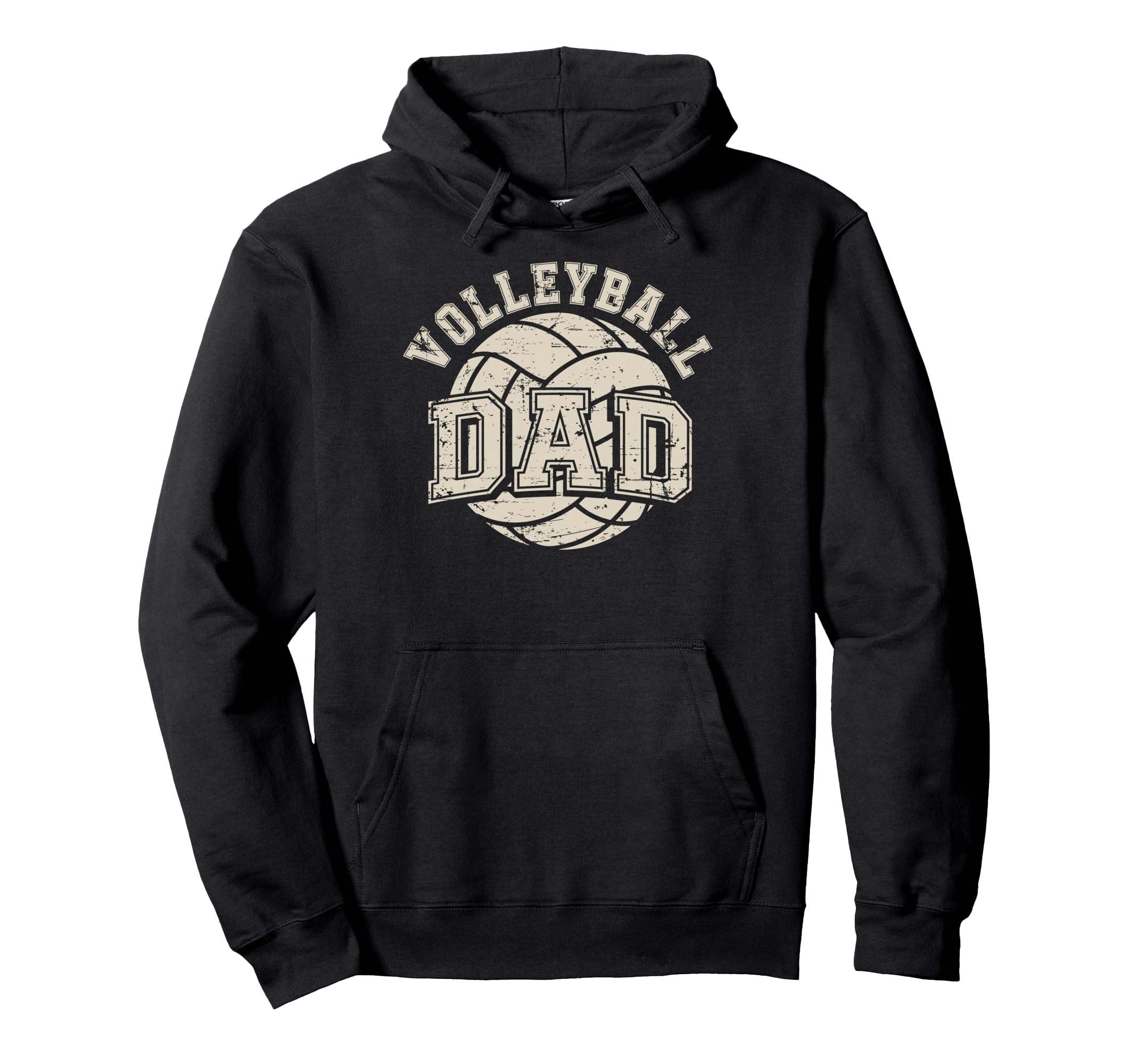 Ball Volleyball Dad Father Sport Fan Hoodie - Custom Art Print Unisex - T-Shirt, Sweatshirt, Hoodie