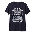 Mens Dad I Will Always Be Your T-Shirt - Aesthetic Graphic Unisex - T-Shirt, Sweatshirt, Hoodie