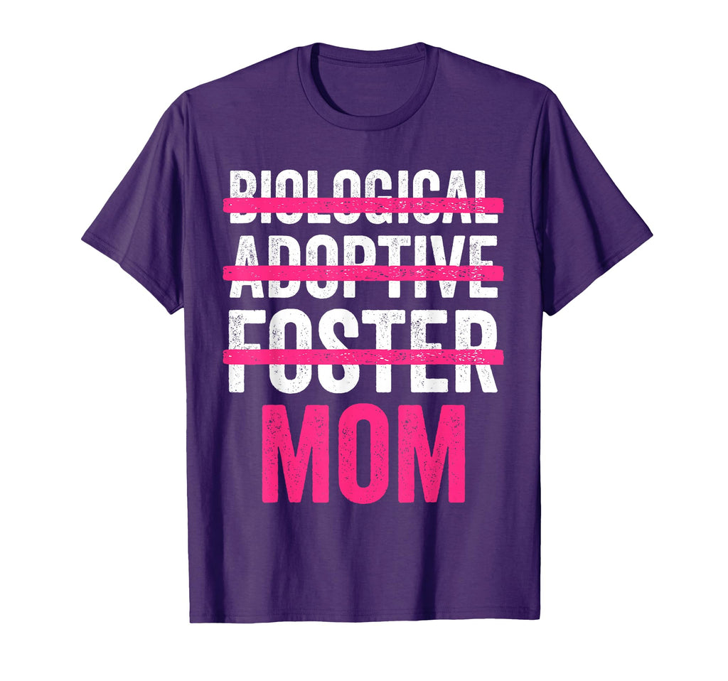 Mother Day Not Biological Adoptive T-Shirt - Custom Art Print Men Women - T-Shirt, Sweatshirt, Hoodie