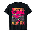 Monster Truck Are My Jam Lover T-Shirt - Casual Everyday Wear Unisex - T-Shirt, Sweatshirt, Hoodie