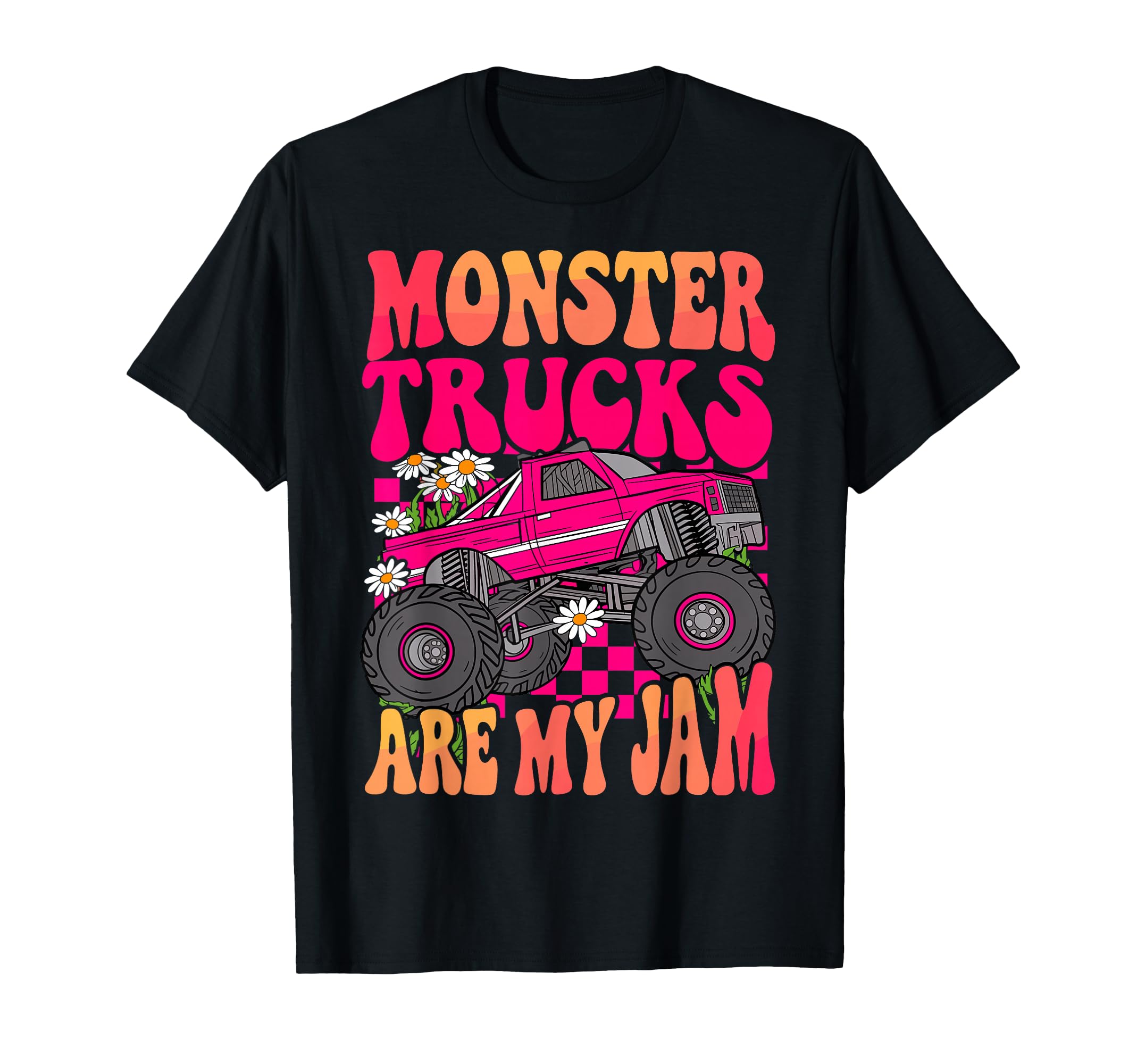 Monster Truck Are My Jam Lover T-Shirt - Casual Everyday Wear Unisex - T-Shirt, Sweatshirt, Hoodie