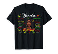 Black History Locd Afro You Are T-Shirt - Custom Art Print for Adults - T-Shirt, Sweatshirt, Hoodie