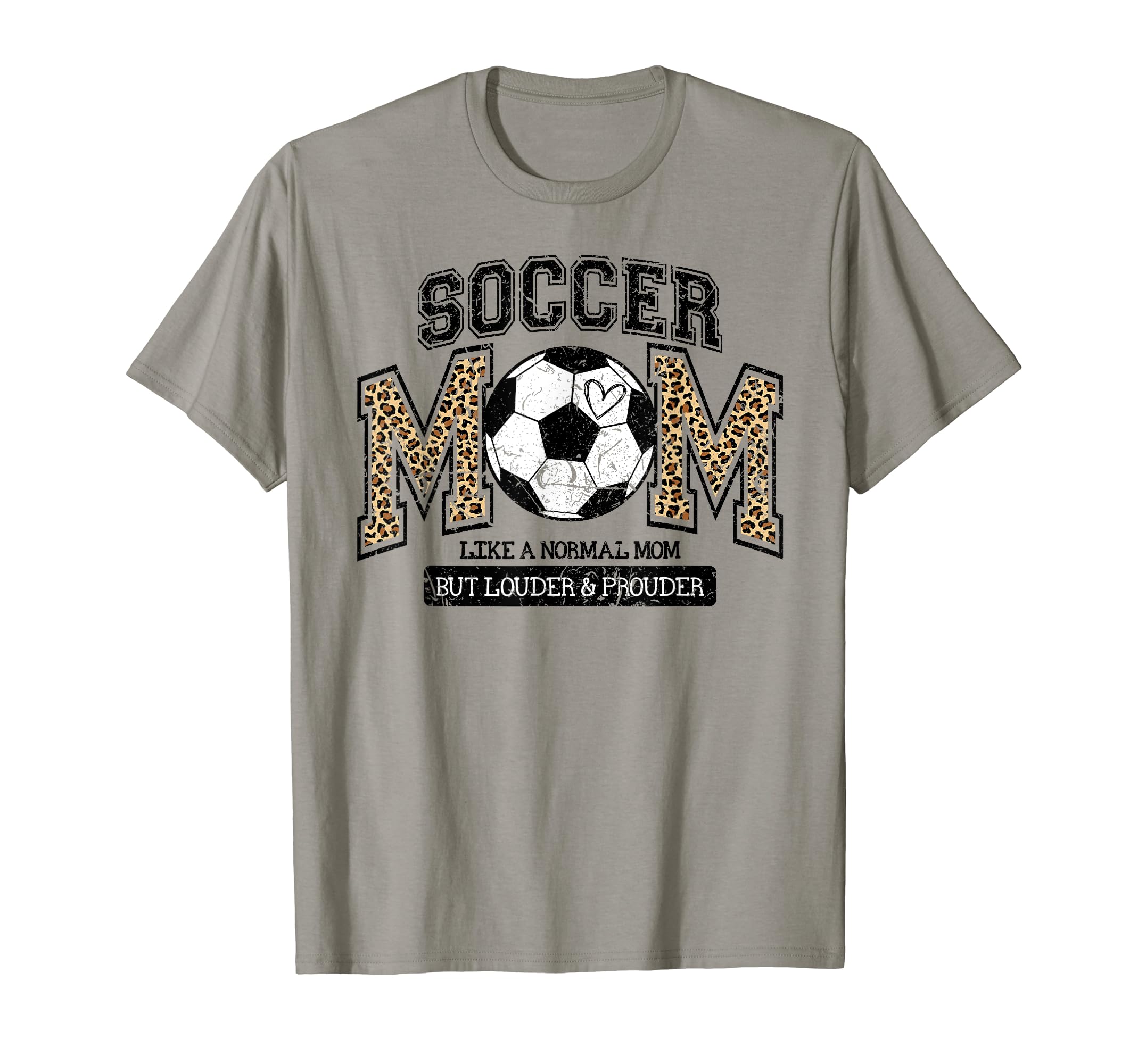 Proud Soccer Mom Funny Soccer T-Shirt - Casual Everyday Wear for Adults - T-Shirt, Sweatshirt, Hoodie