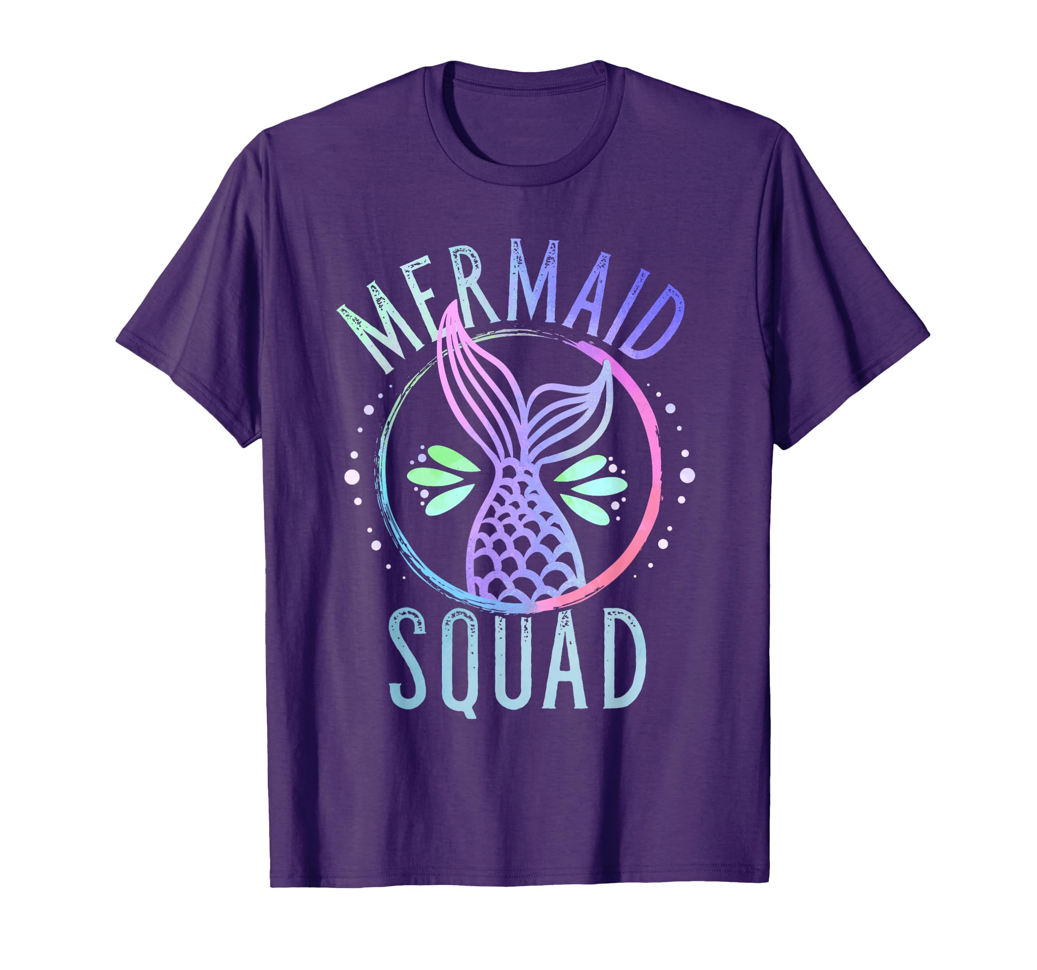 Mermaid Squad Funny Womens Family T-Shirt - Custom Art Print Men Women - T-Shirt, Sweatshirt, Hoodie