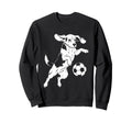 Beagle Soccer Player Funny Dog Sweatshirt - Aesthetic Graphic for Adults - T-Shirt, Sweatshirt, Hoodie