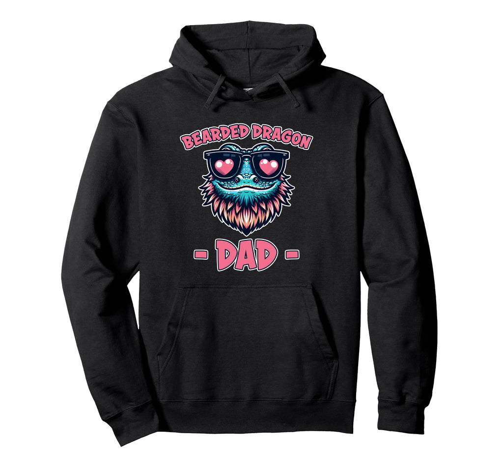 Bearded Dragon Dad Bearded Dragon Hoodie - Trendy Graphic Men Women - T-Shirt, Sweatshirt, Hoodie