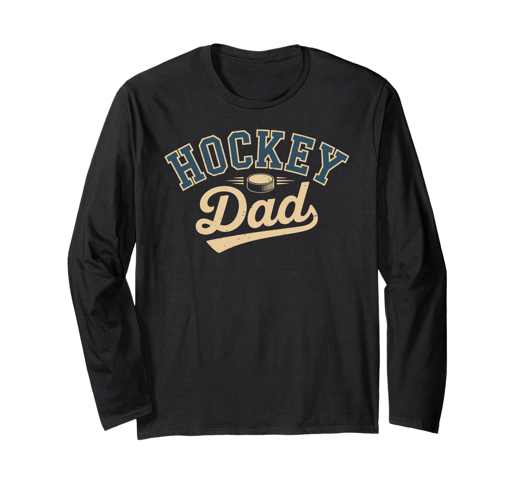 Funny Ice Hockey Dad Fathers Day Hoodie - Custom Art Print for Adults - T-Shirt, Sweatshirt, Hoodie