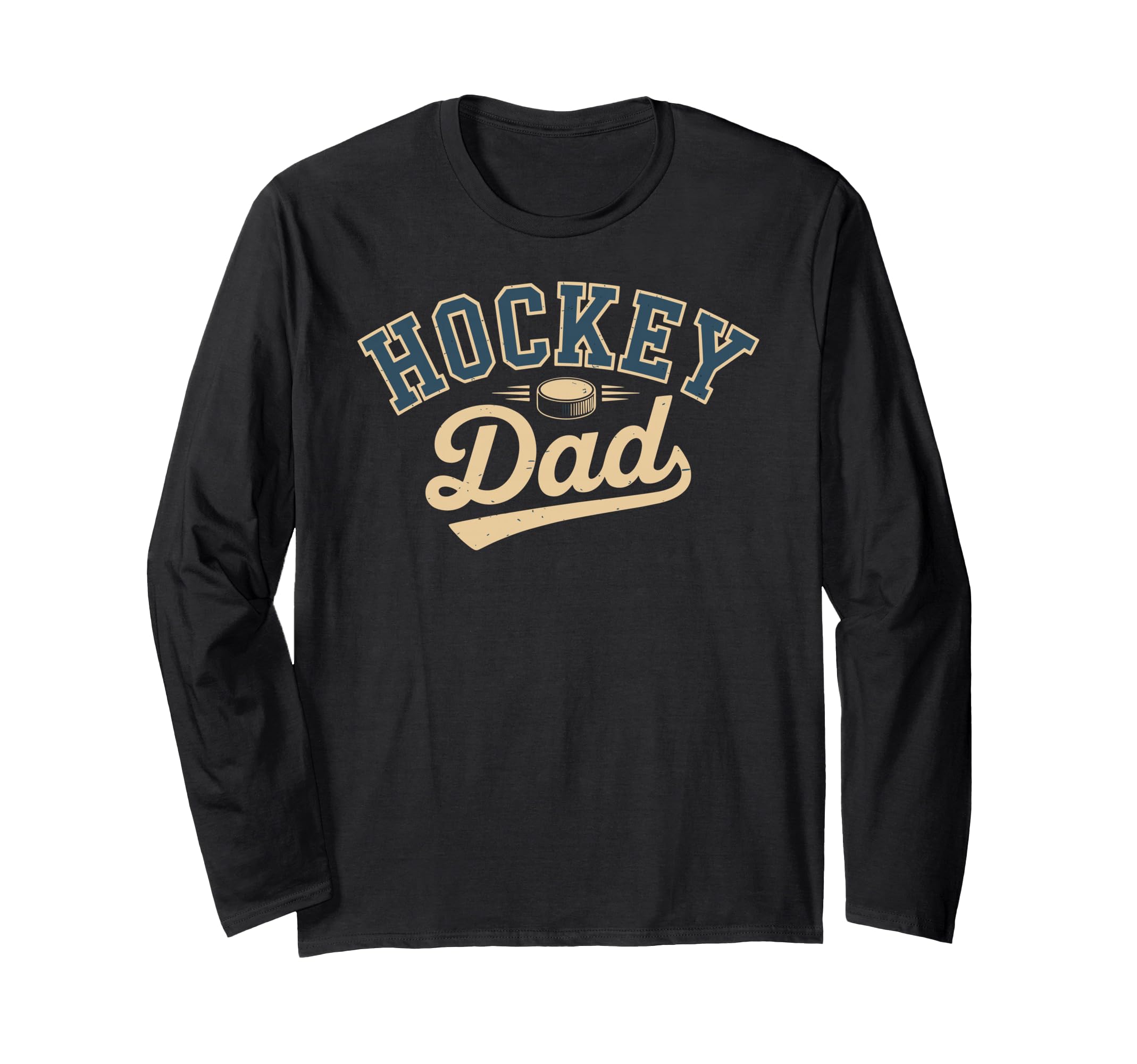 Funny Ice Hockey Dad Fathers Day Hoodie - Custom Art Print for Adults - T-Shirt, Sweatshirt, Hoodie
