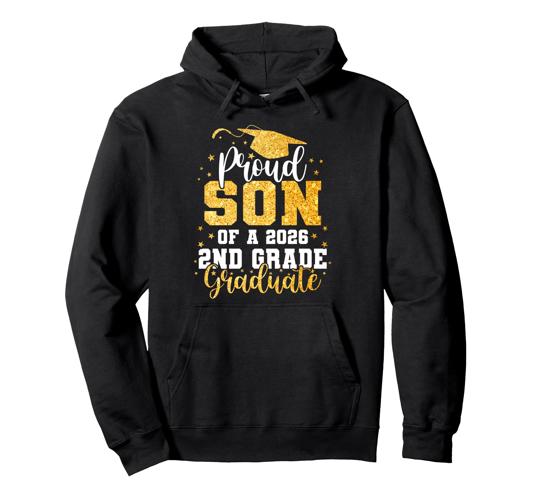 Proud Son Class 2026 2Nd Grade Hoodie - Aesthetic Graphic Men Women - T-Shirt, Sweatshirt, Hoodie