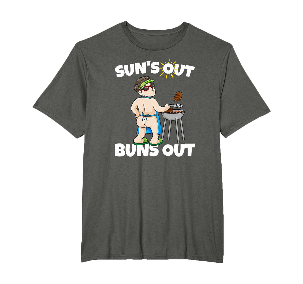 Suns Out Buns Out I Barbecue Pulled T-Shirt - Streetwear Style Men Women - T-Shirt, Sweatshirt, Hoodie