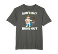 Suns Out Buns Out I Barbecue Pulled T-Shirt - Streetwear Style Men Women - T-Shirt, Sweatshirt, Hoodie