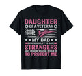 Daughter Veteran Veteran Day Veteran Dad T-Shirt - Graphic Print Men Women - T-Shirt, Sweatshirt, Hoodie