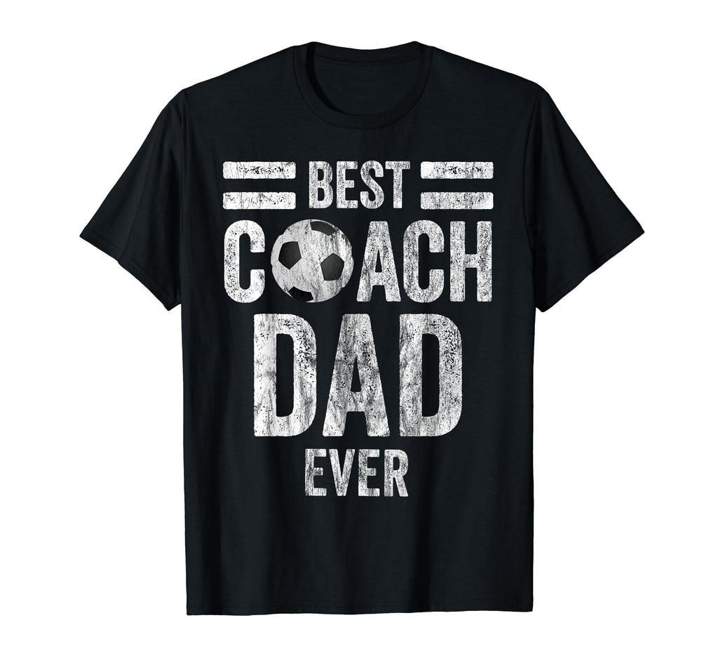 Dad Soccer Coach Best Coach Dad T-Shirt - Aesthetic Graphic for Adults - T-Shirt, Sweatshirt, Hoodie