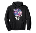 Thats My Softball 45 Number Mom Dad Hoodie - Custom Art Print for Adults - T-Shirt, Sweatshirt, Hoodie