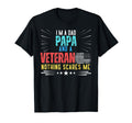 Im Dad Papa And Veteran Patriotic Dad T-Shirt - Graphic Print Unisex - T-Shirt, Sweatshirt, Hoodie
