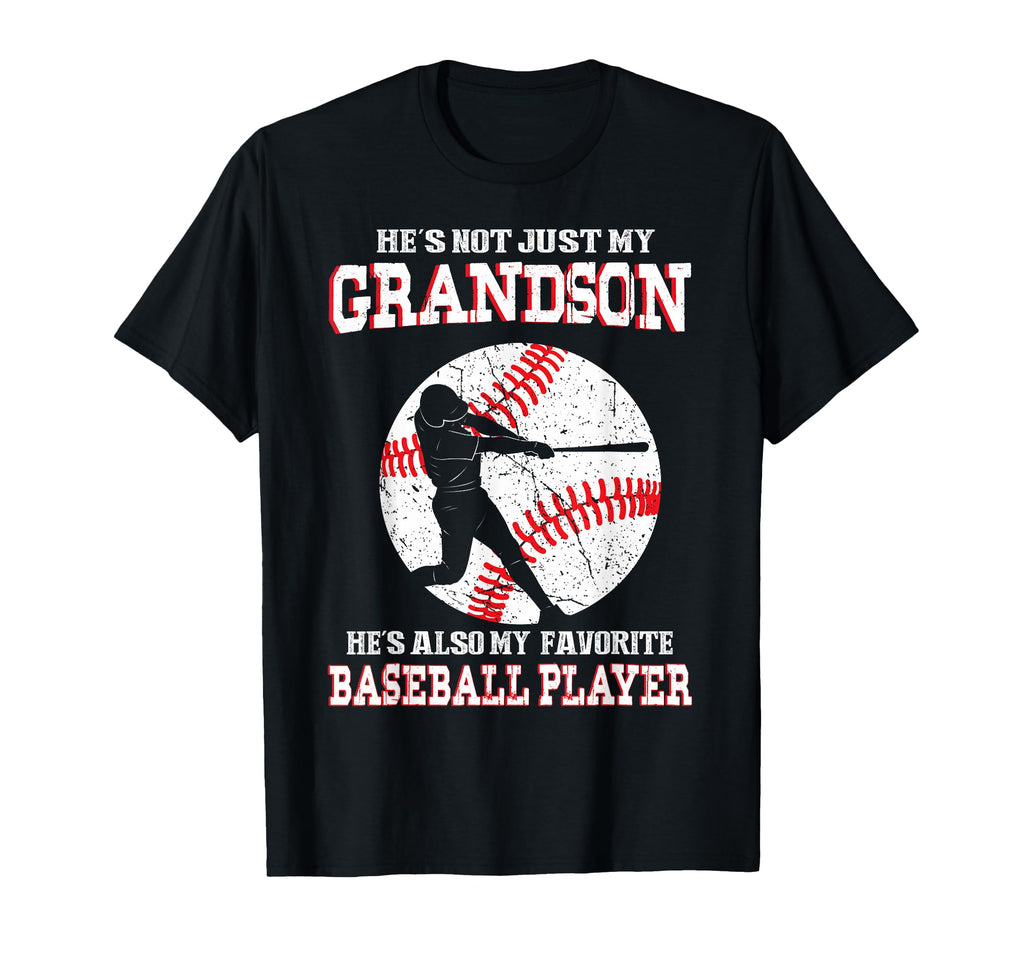 Not Just My Grandson Hes Also My T-Shirt - Custom Art Print Unisex - T-Shirt, Sweatshirt, Hoodie