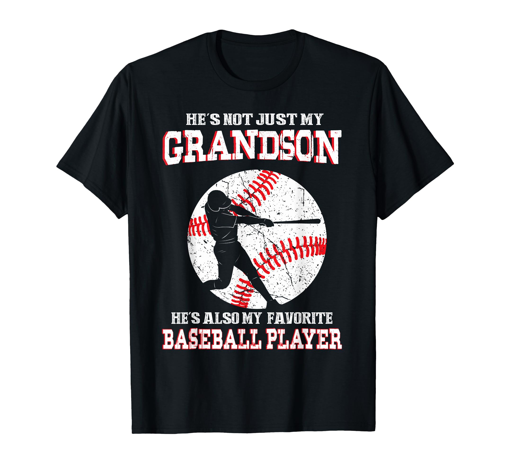 Not Just My Grandson Hes Also My T-Shirt - Custom Art Print Unisex - T-Shirt, Sweatshirt, Hoodie