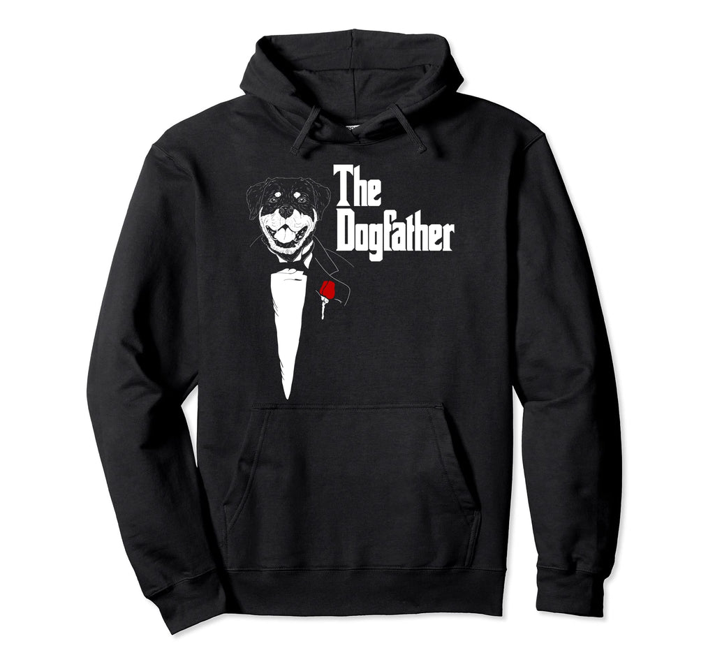 Rottweiler Dogfather Rottweiler Rottie Hoodie - Custom Art Print Unisex - T-Shirt, Sweatshirt, Hoodie