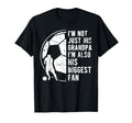 Biggest Fan Soccer Grandpa Soccer T-Shirt - Trendy Graphic Men Women - T-Shirt, Sweatshirt, Hoodie
