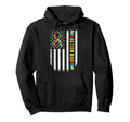 Autism Awareness Day Dad Autistic Hoodie - Casual Everyday Wear for Adults - T-Shirt, Sweatshirt, Hoodie