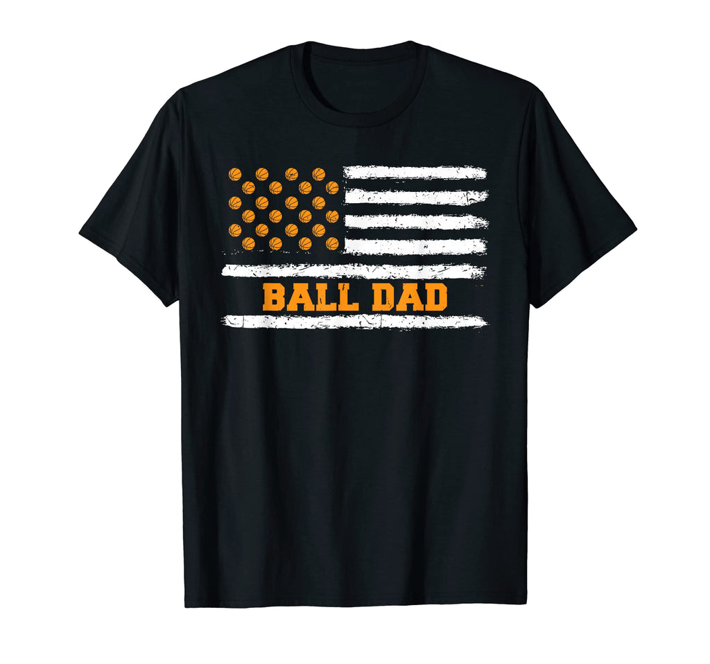 Mens Fathers Day Ball Dad Basketball Dad T-Shirt - Trendy Graphic Men Women - T-Shirt, Sweatshirt, Hoodie