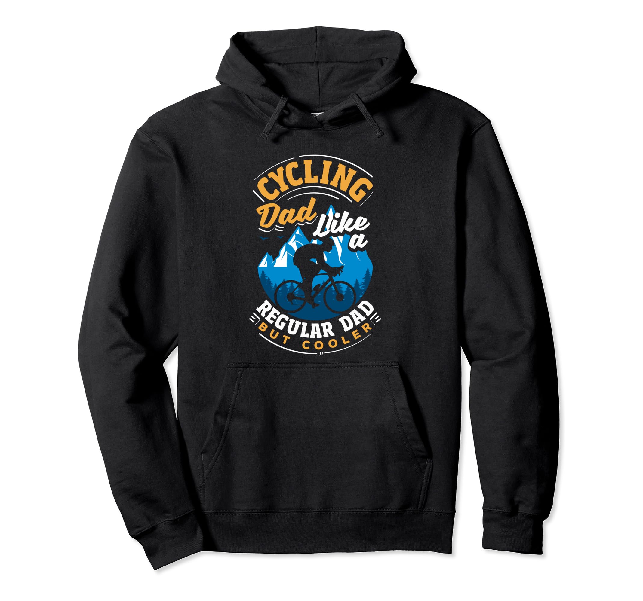 Cycling Dad Bicycling Bikers Bicycle Hoodie - Aesthetic Graphic Men Women - T-Shirt, Sweatshirt, Hoodie