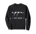 Appa Est 2024 New Dad Dad Grandpa Sweatshirt - Streetwear Style Men Women - T-Shirt, Sweatshirt, Hoodie