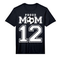 Number 12 Custom Proud Soccer T-Shirt - Casual Everyday Wear for Adults - T-Shirt, Sweatshirt, Hoodie