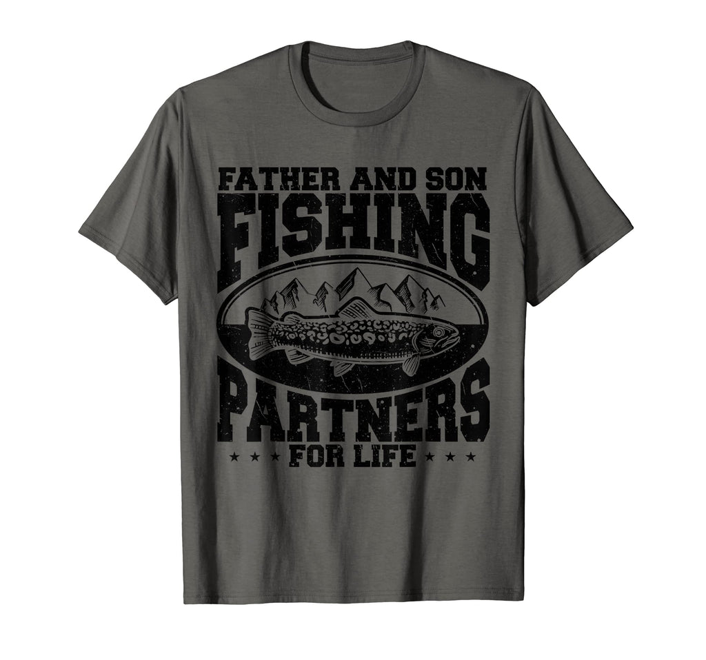Father And Son Fishing Partners Life T-Shirt - Fun Novelty Design Unisex - T-Shirt, Sweatshirt, Hoodie