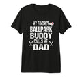 Mens Fun Baseball Dad Ballpark Lover T-Shirt - Unique Graphic Unisex - T-Shirt, Sweatshirt, Hoodie