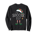 Soccer Elf Matching Family Soccer Elf Sweatshirt - Unique Graphic Men Women - T-Shirt, Sweatshirt, Hoodie