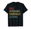 Dad Husband Cornhole Legend T-Shirt - Casual Everyday Wear for Adults - T-Shirt, Sweatshirt, Hoodie